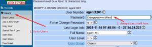 changeDialerAgentPassword